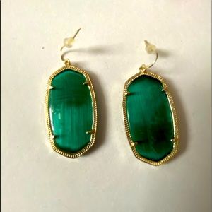 Kendra Scott oval drop earrings